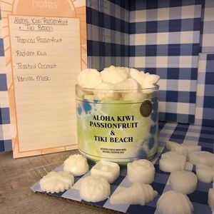 Aloha Kiwi Passionfruit x Tiki Beach Wax Melts